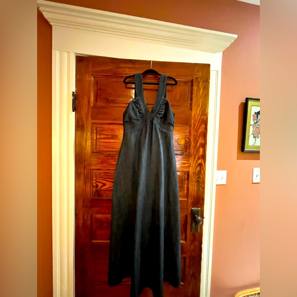 Blue Jean Maxi Dress , great summer staple.